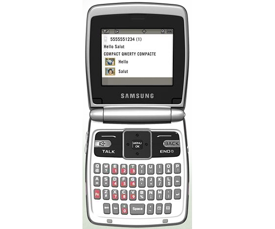 Cheap Samsung Cleo flip phone