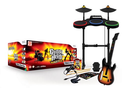 Guitar Hero World Tour (Complete Band Game) for Wii
